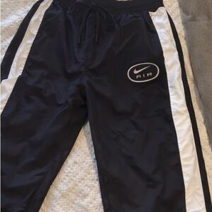 Nike Black and White Air Joggers